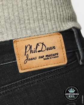 Jeans leder label | Lederlabel