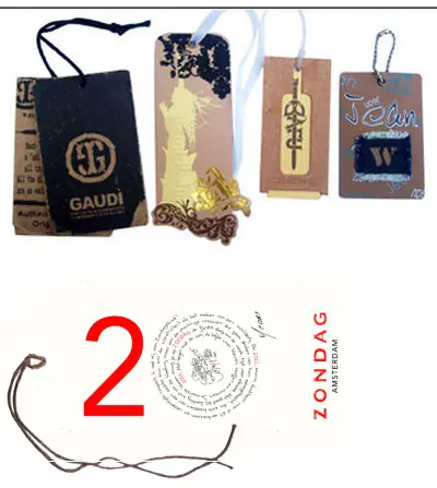 Nachhaltige Hangtags