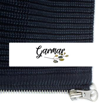 48 Baumwoll-Etiketten mit eigenem logo | Nählabel selbst gestalten