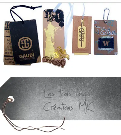 Umweltfreundliche Hangtags