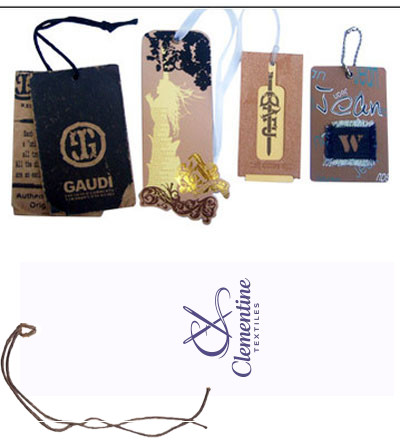Hangtags selbst gestalten | Hängeetiketten mit Logo aus Karton & Kunststoff