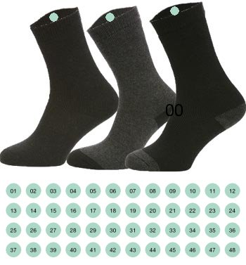 Etiketten FÃ¼r Socken